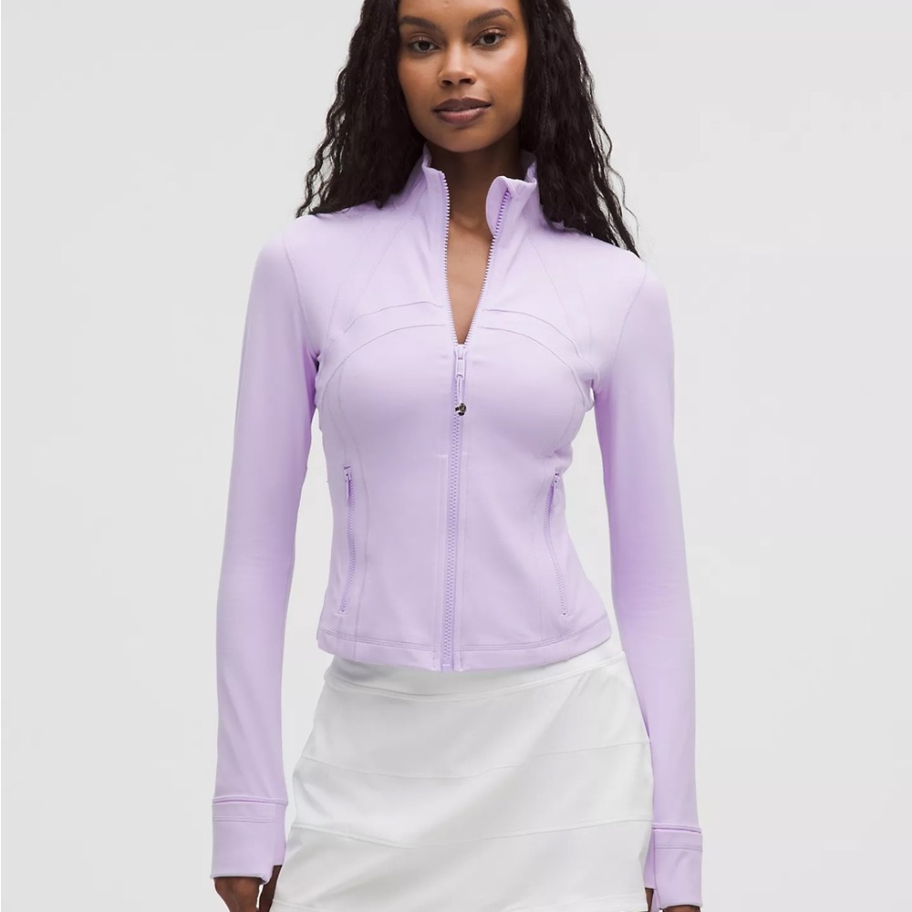 Lululemon Women's NWOT Define Cropped Jacket Nulu in Lavender Frost